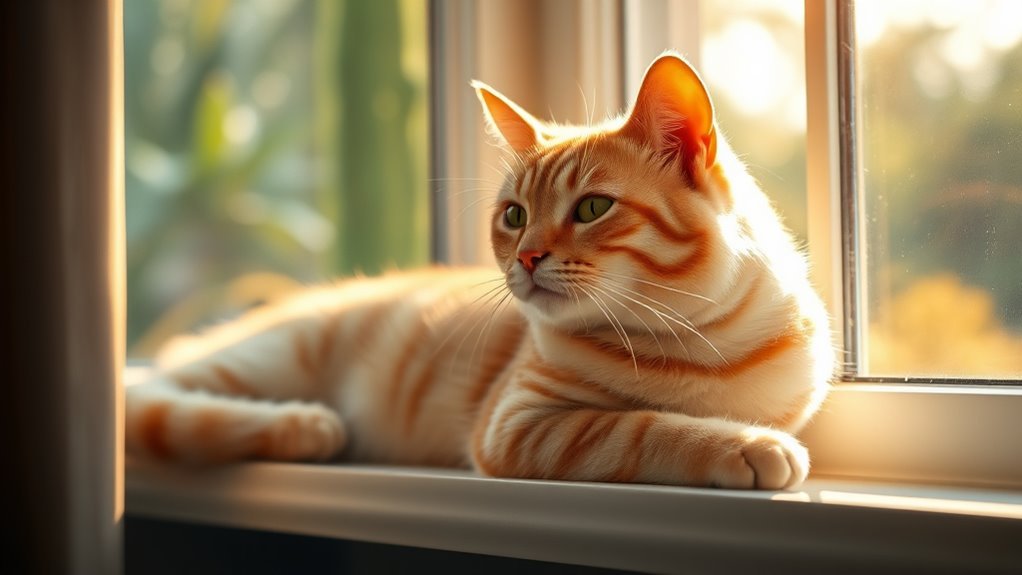 blonde tabby cat significance
