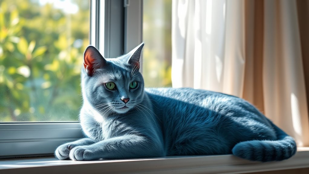 blue cat dream meanings