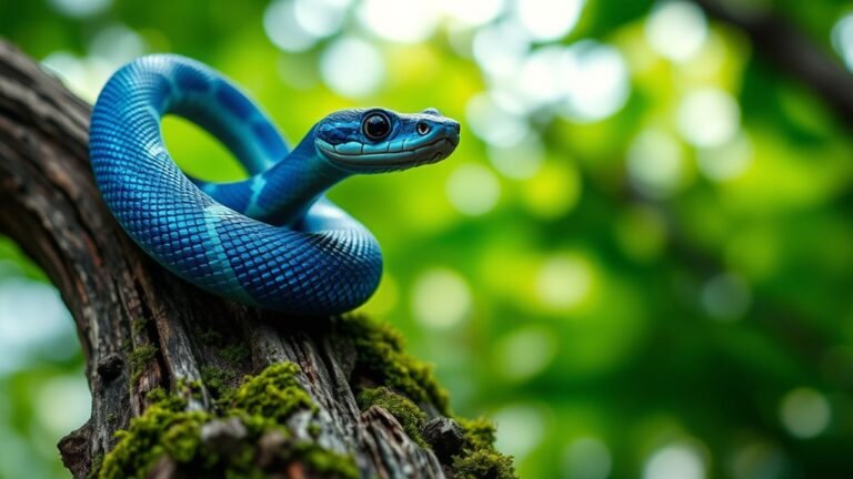 blue racer symbolizes clarity