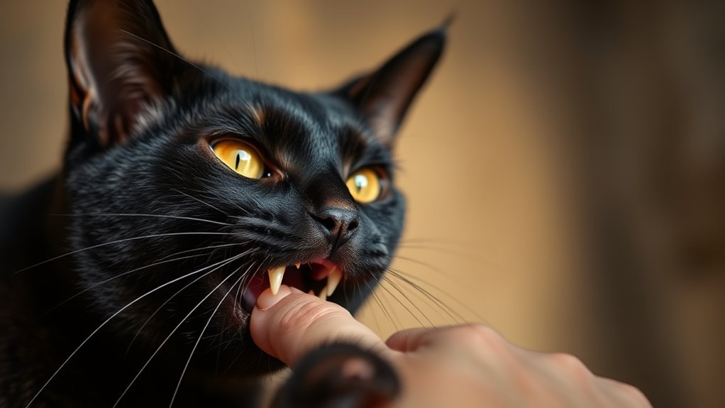 cat bite dream symbolism