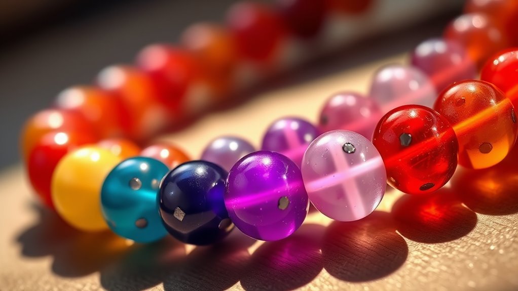 chakra beads symbolize spiritual energy