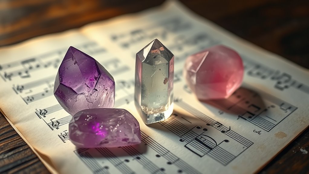 crystal healing for musicians