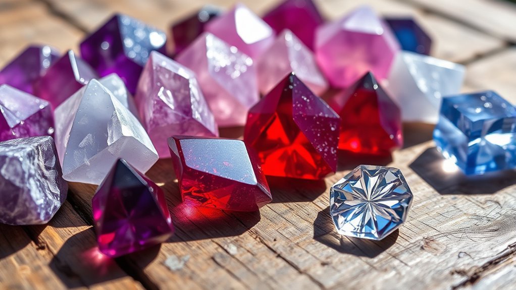 crystals for stress relief