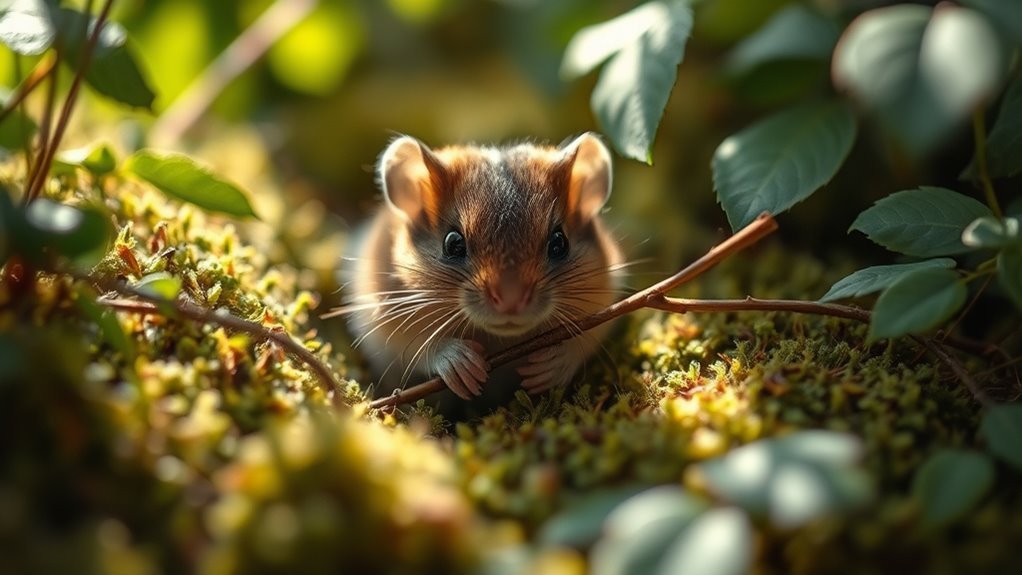 dormouse symbolizes peaceful awareness