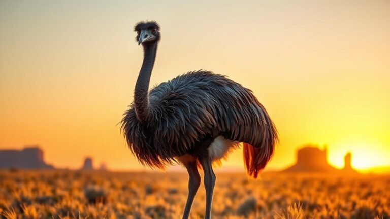 emu symbolizes grounded endurance
