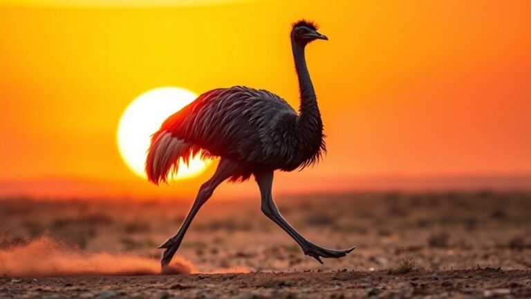 emu symbolizes resilience and spirituality