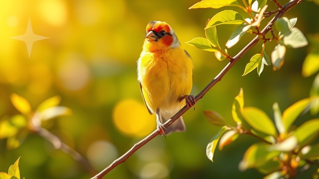 goldfinch symbolizes joy and prosperity