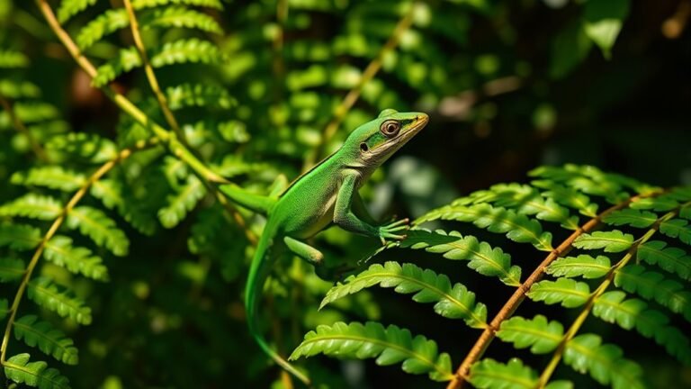 green anole s spiritual insights