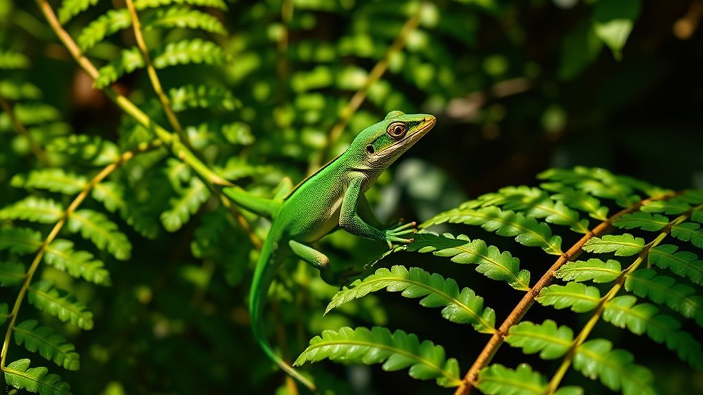green anole s spiritual insights