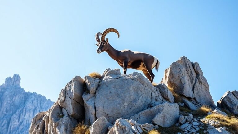 ibex symbolizes fearless spiritual ascent