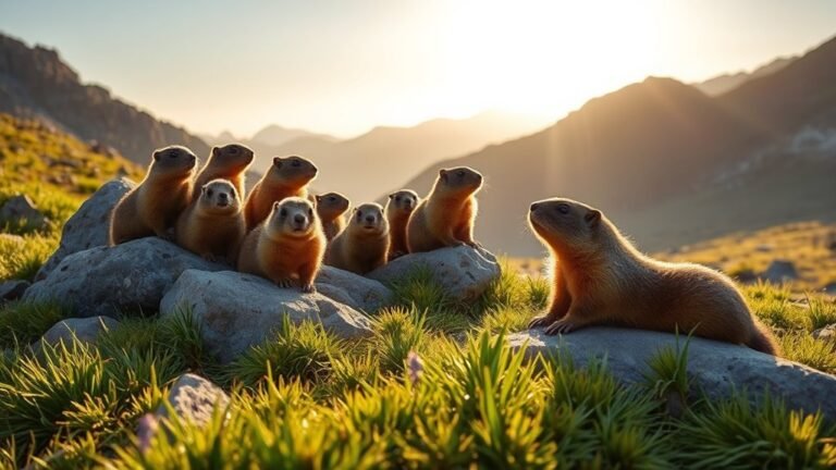 marmot symbolizes community and rhythms