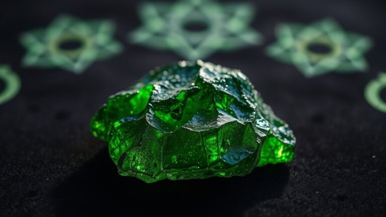 moldavite s spiritual chakra significance