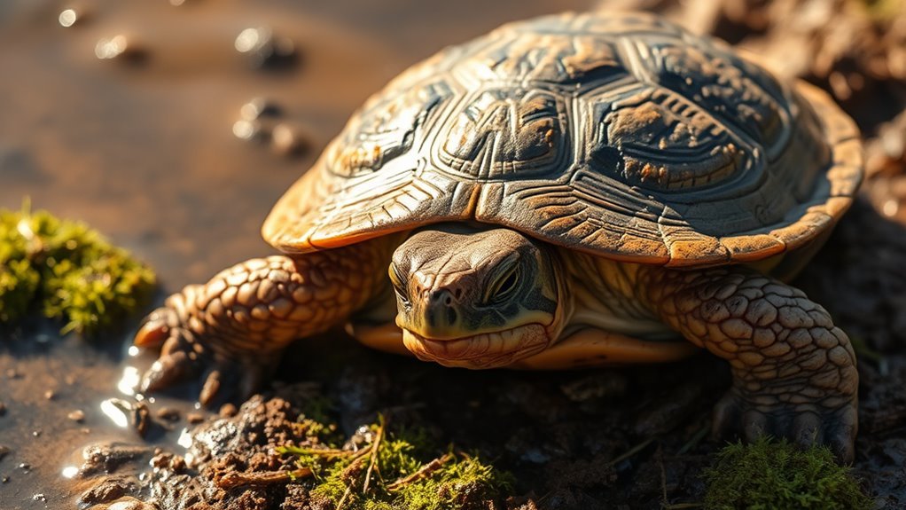 mud turtle symbolizes spiritual endurance