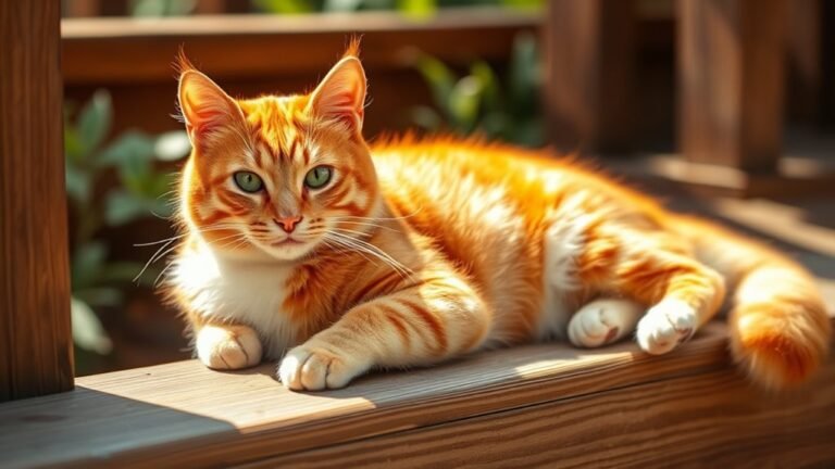 orange cat symbolism meanings