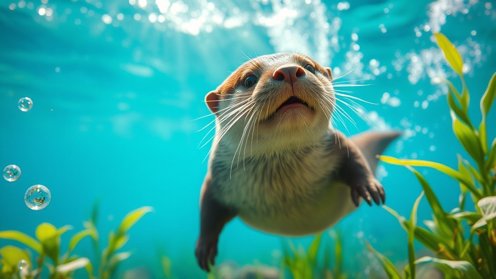 otter symbolizes playful renewal