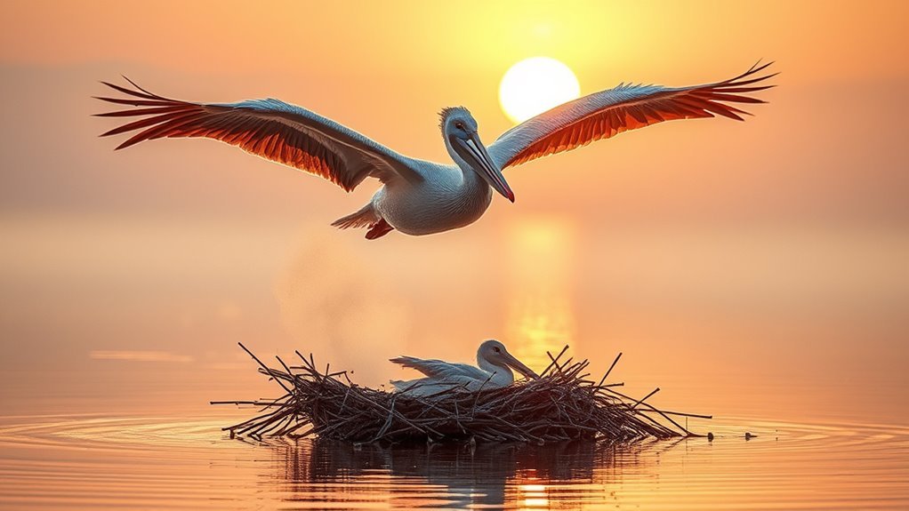 pelican symbolizes sacrifice nurturing