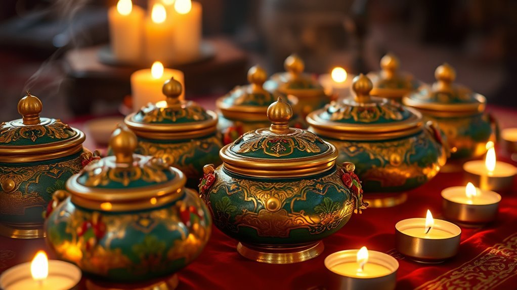 prosperity pots symbolize abundance