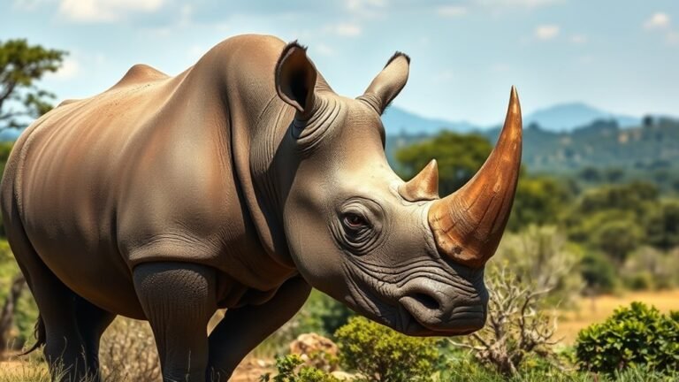 rhino symbolizes spiritual strength
