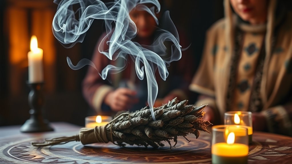 sacred sage burning history