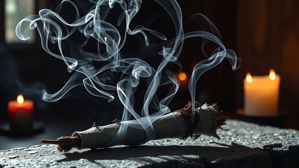 smudging mishaps and spiritual disruptions