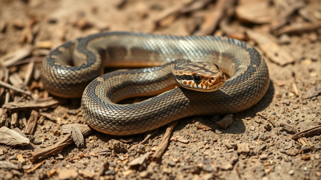 snake symbolizes grounded awareness