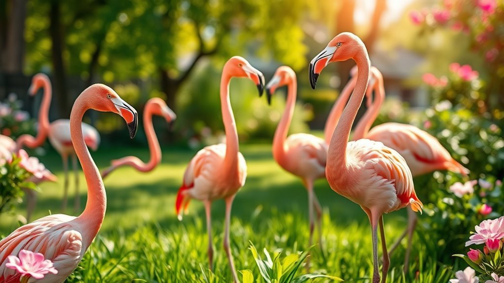 spiritual signs of flamingos