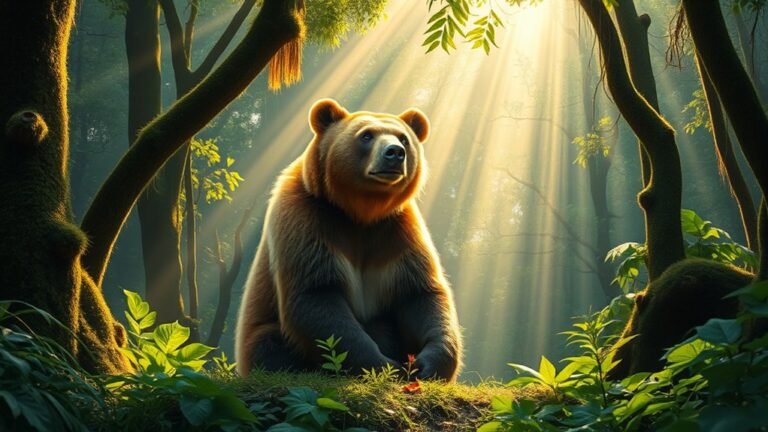 sun bear symbolizes strength and solitude