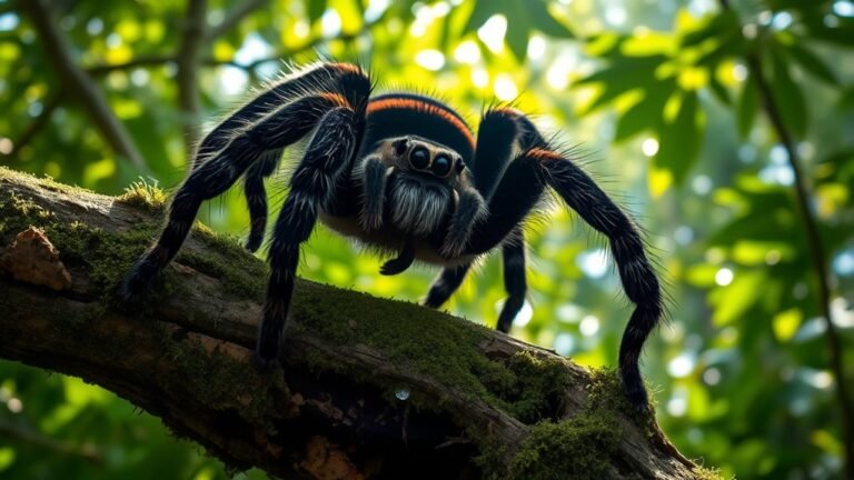 tarantula symbolizes patience and shadow work