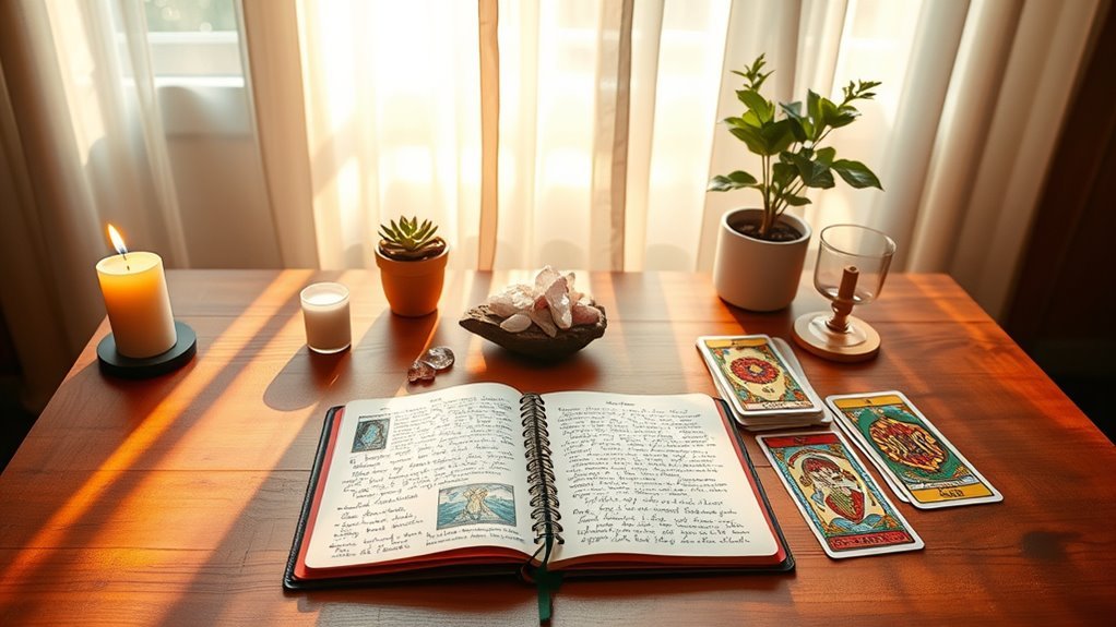 tarot journal spiritual insights
