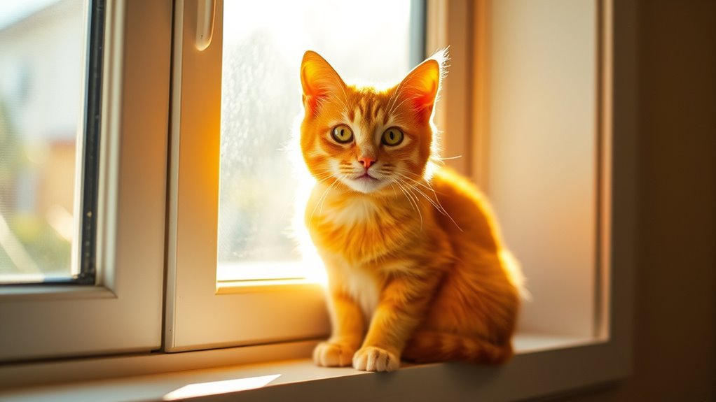 yellow cats symbolize joy